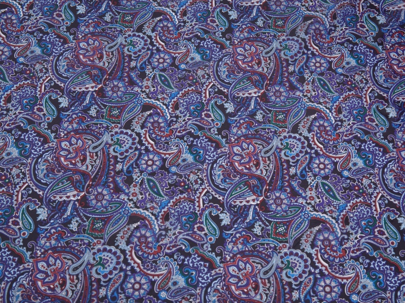 All-polyester tkanin s potištěnou podšívkou